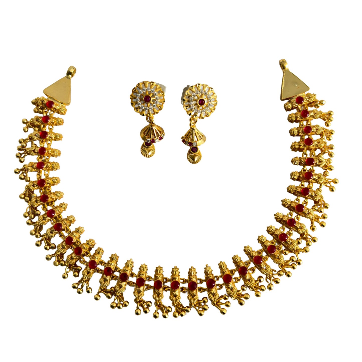 Ruby Golden Necklace