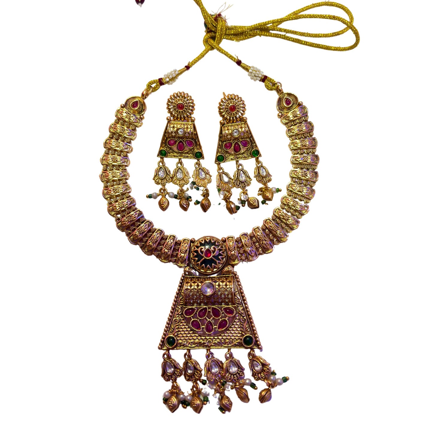 Antique Rajwada Necklace set