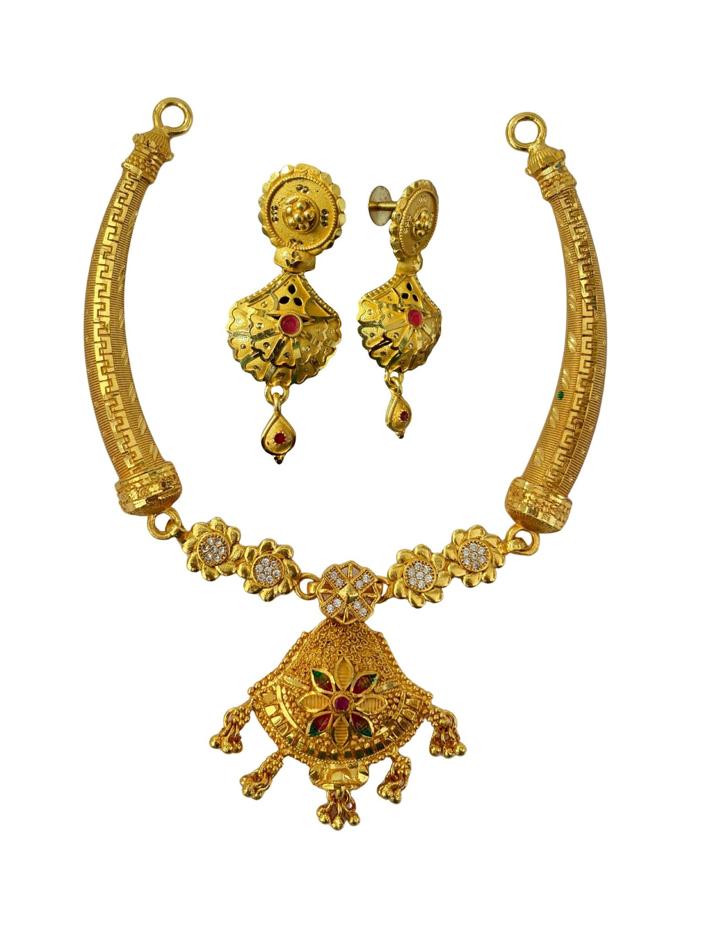 Mira Gold Plated Necklace
