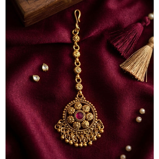 Antique Rajwadi Ghungru Tika