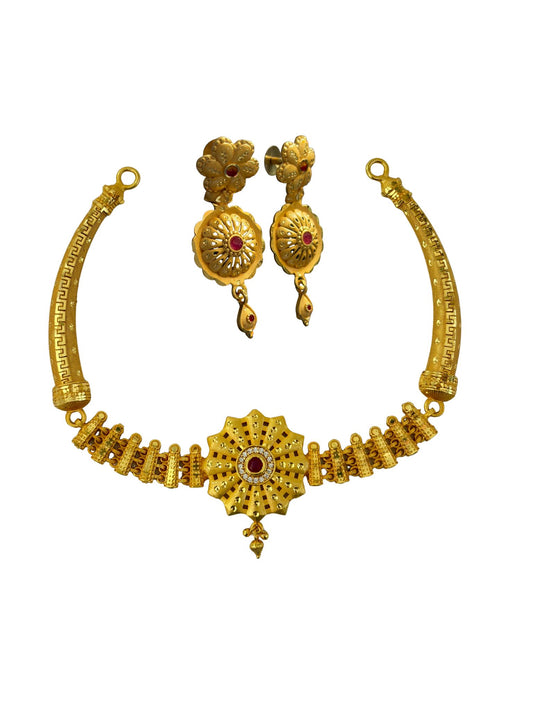 Rashi Gold Plated Necklace