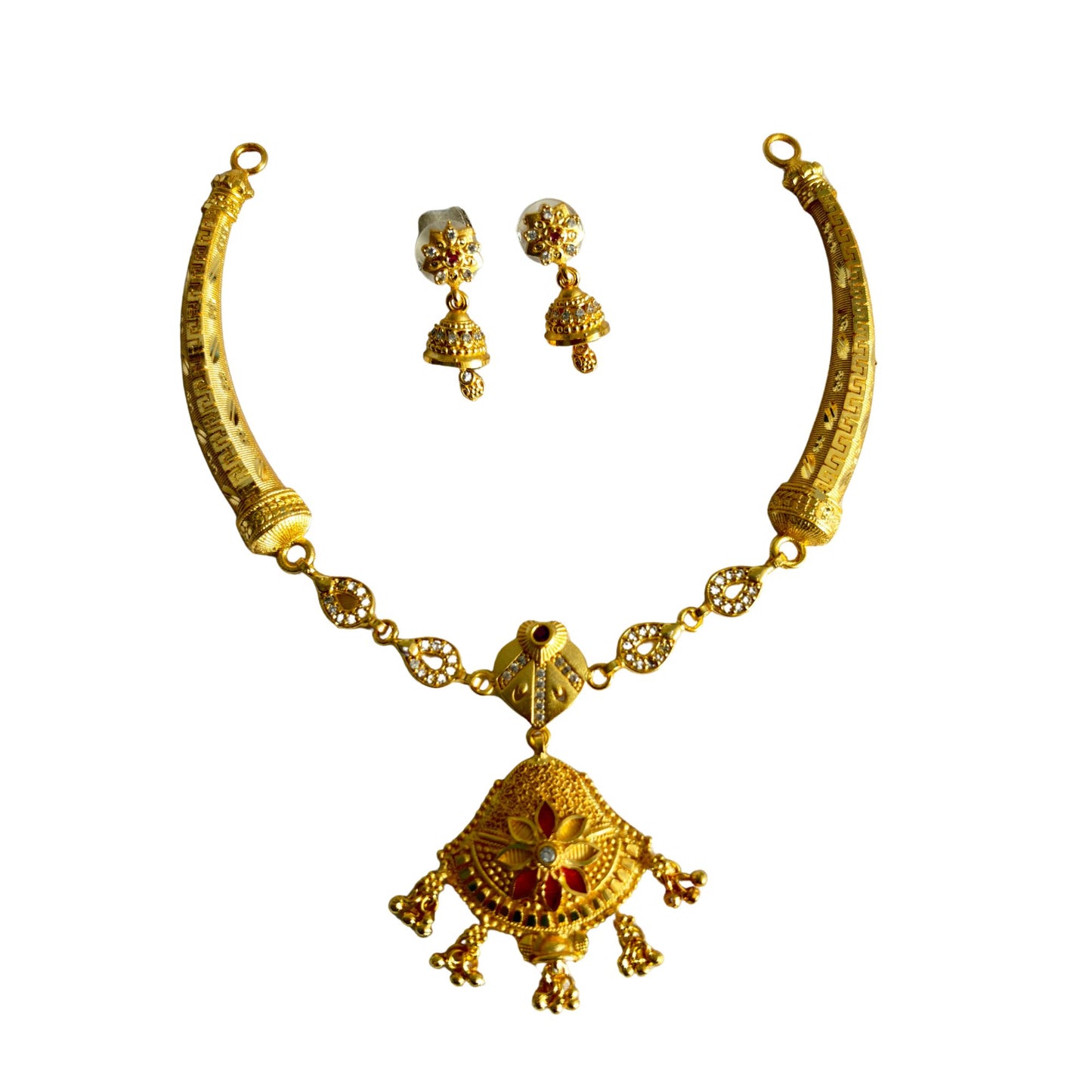 Janki Gold Plated Necklace