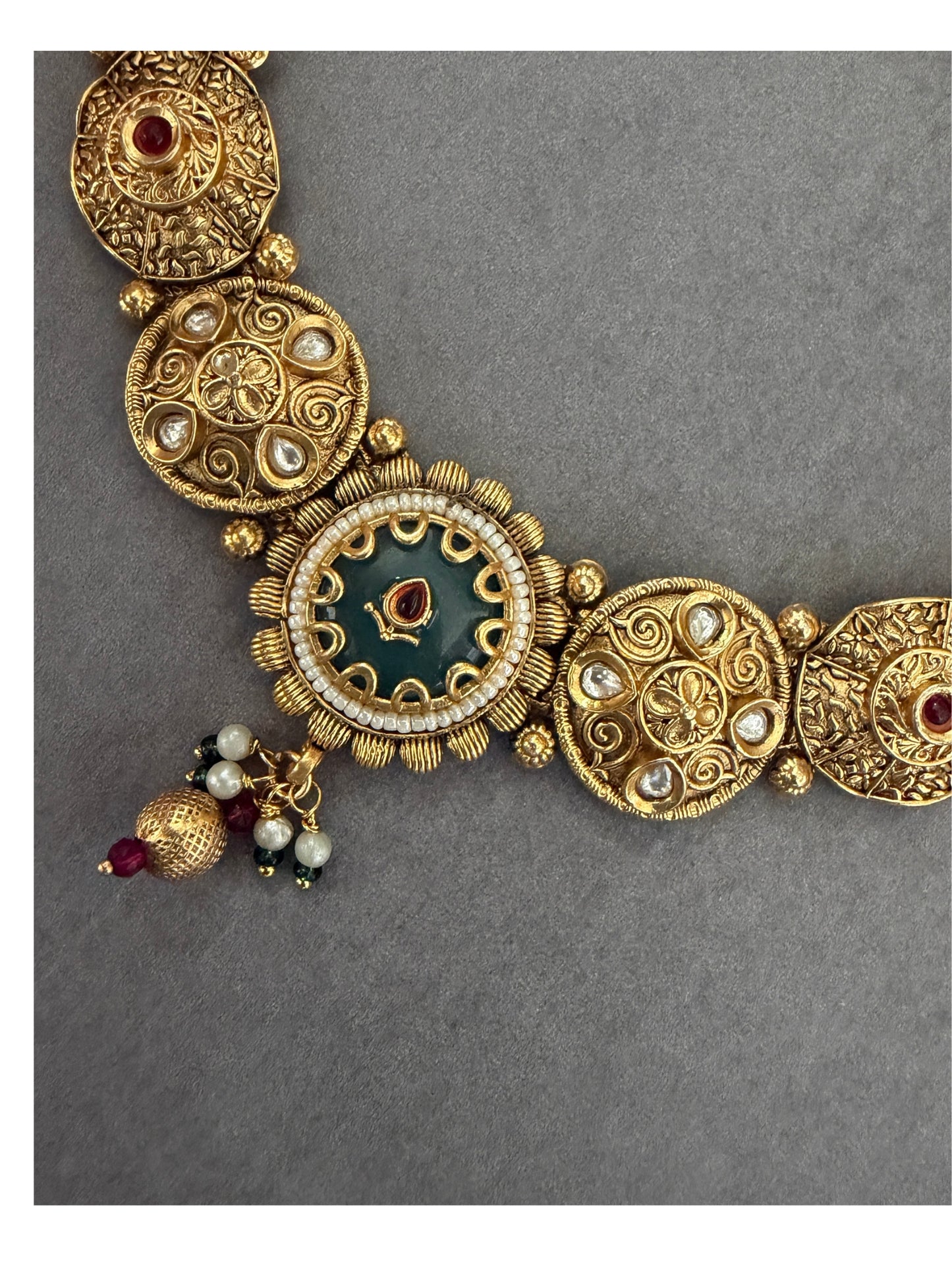 Rajwadi Riwaaz Necklace Set