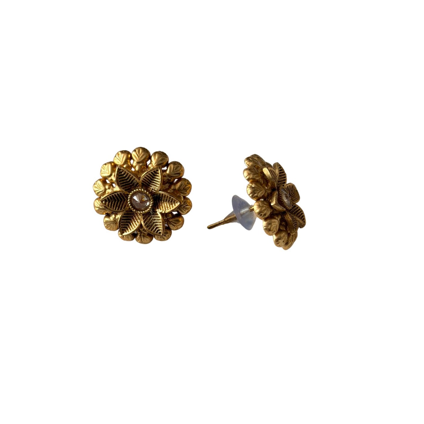 Stunning cute antique gold stud