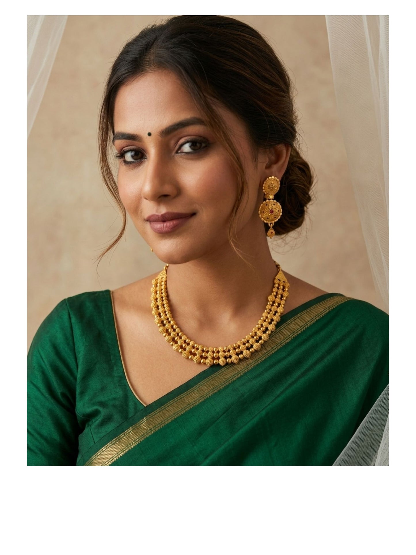 Rubina Gold Plated Necklace