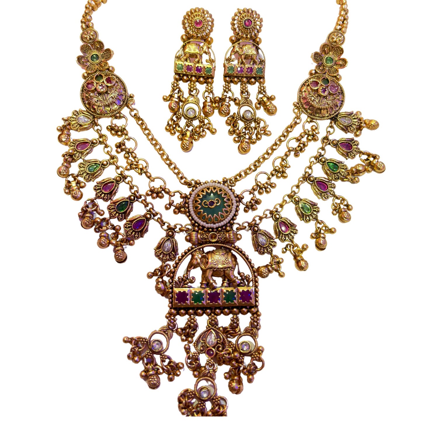 Antique Rajwada Necklace set