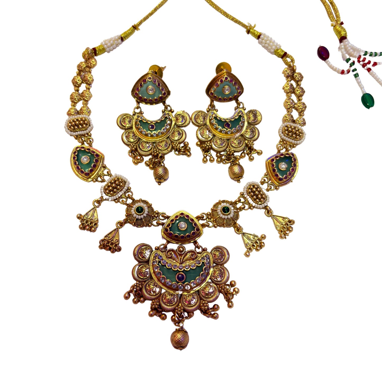 Antique Rajwada Necklace set