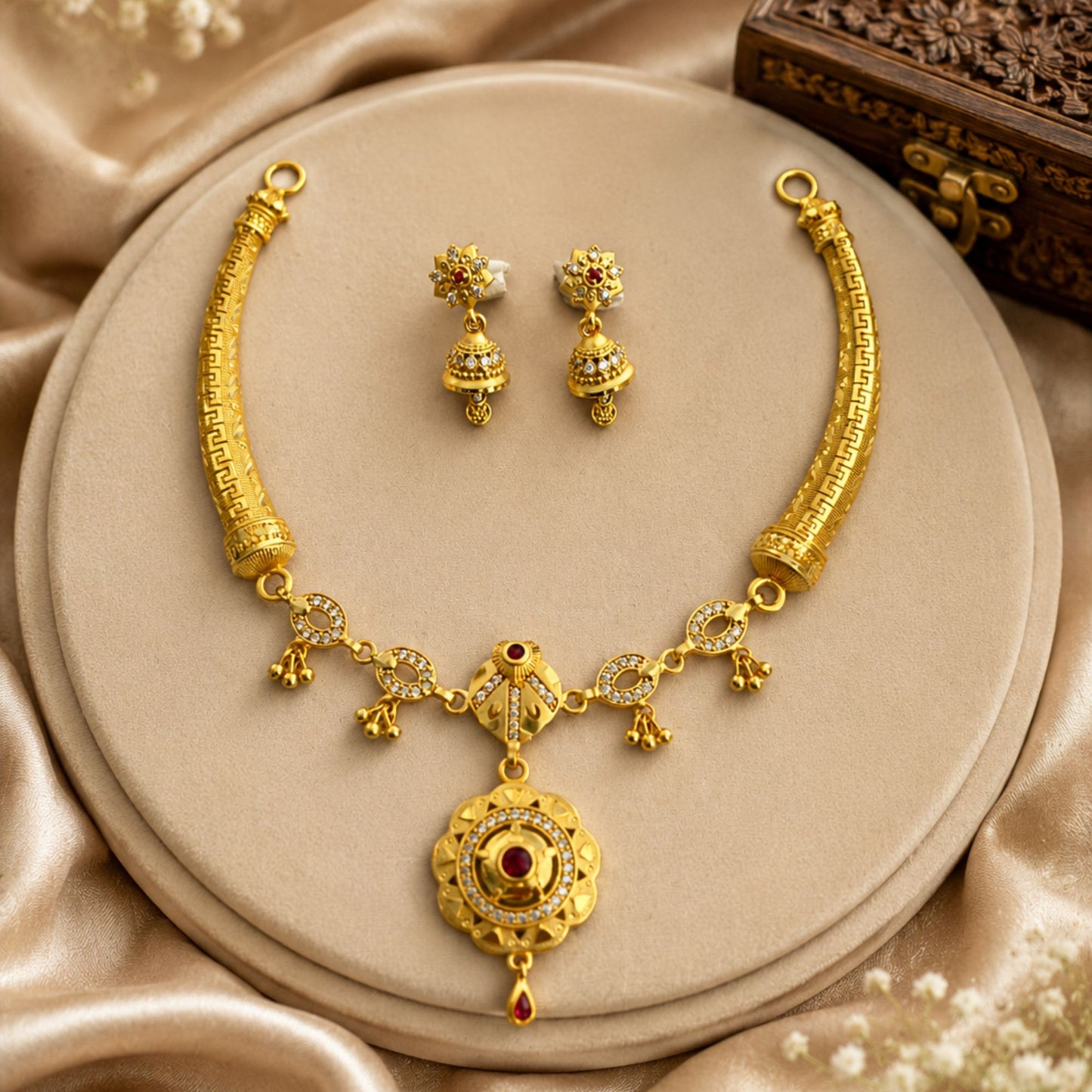 Mirat Gold Plated Necklace