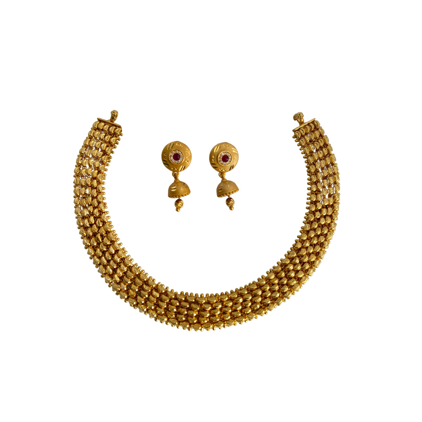 Ashwini Golden Necklace