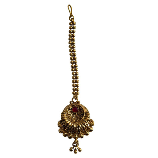 Antique Rajwadi Ghungru Tika