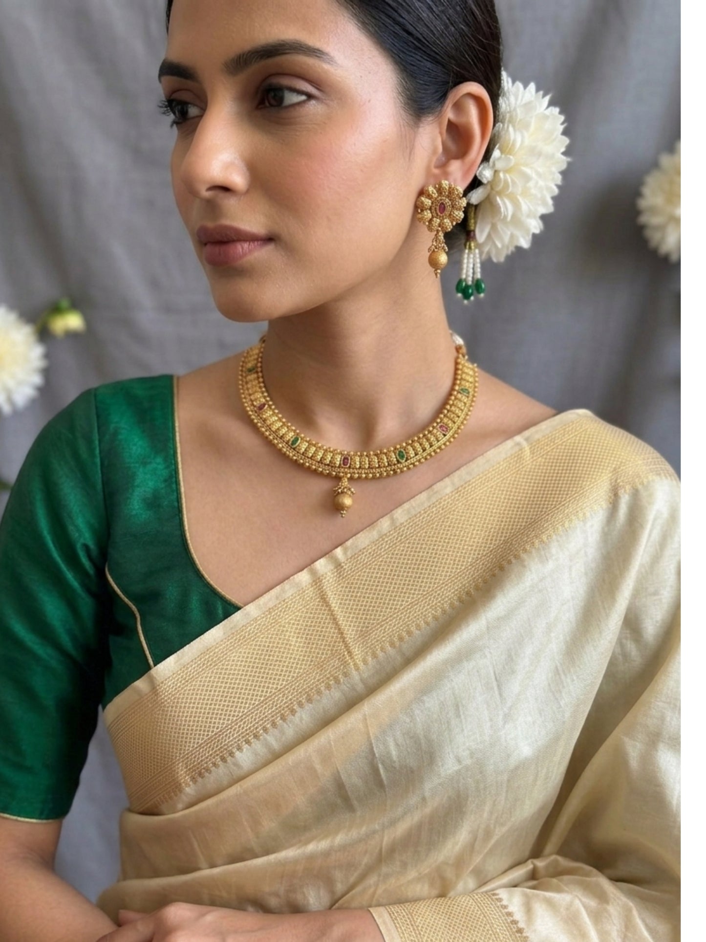 Vaibhavi Antique Necklace Set
