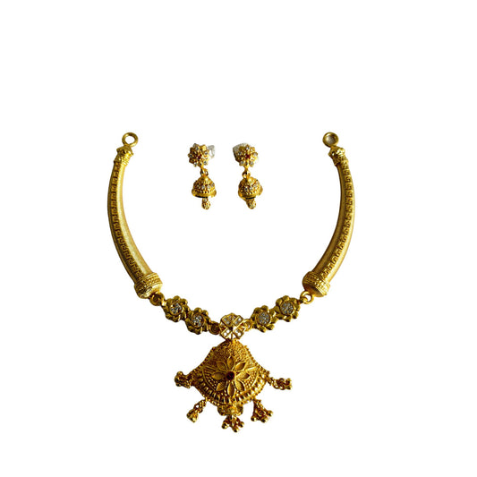 Mira Gold Plated Necklace