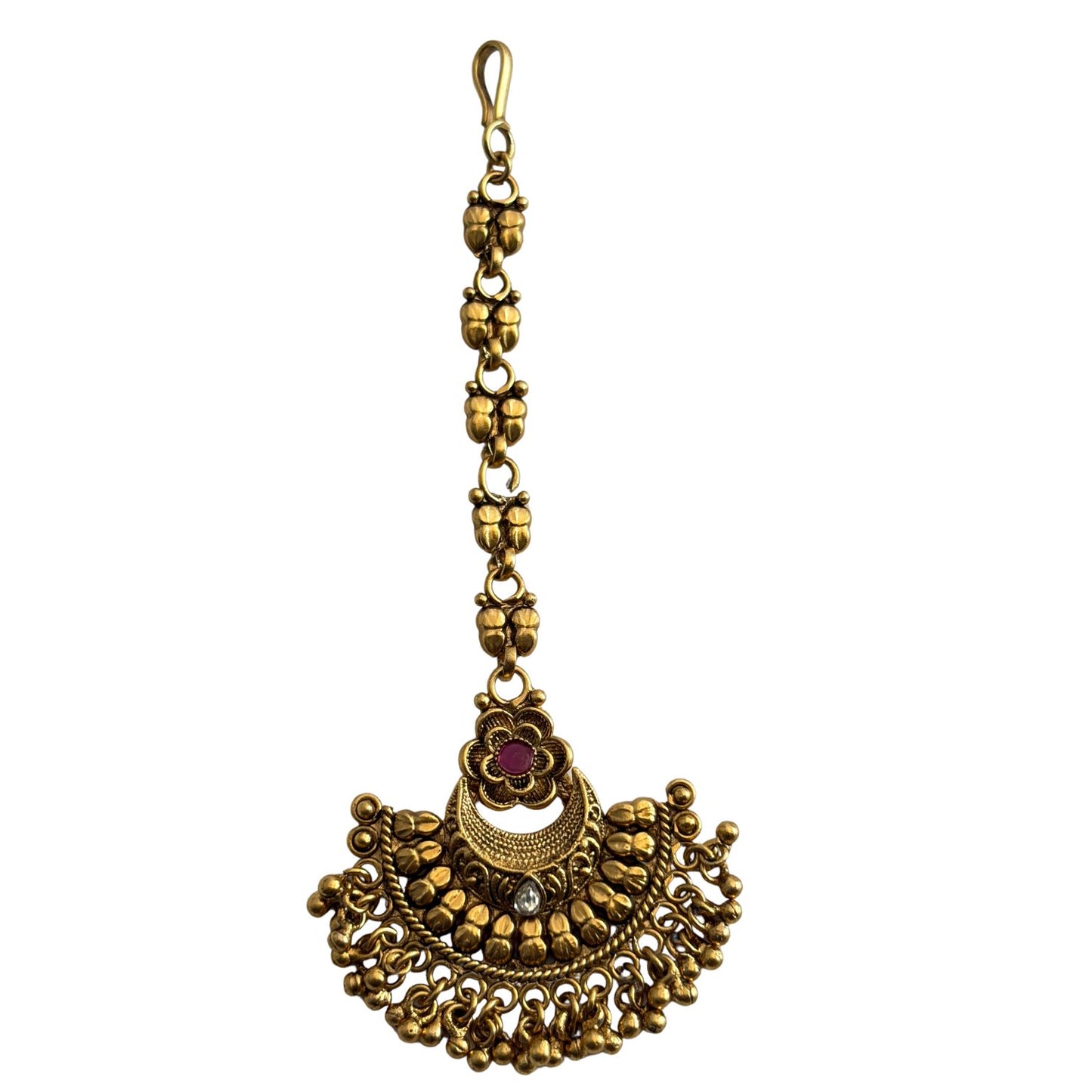 Antique Rajwadi Ghungru Tika
