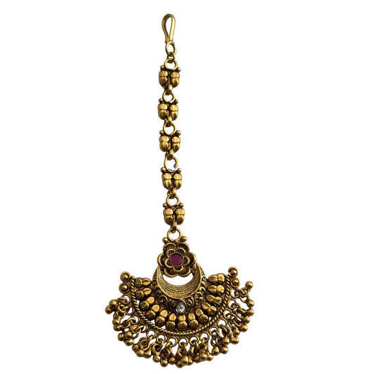Antique Rajwadi Ghungru Tika