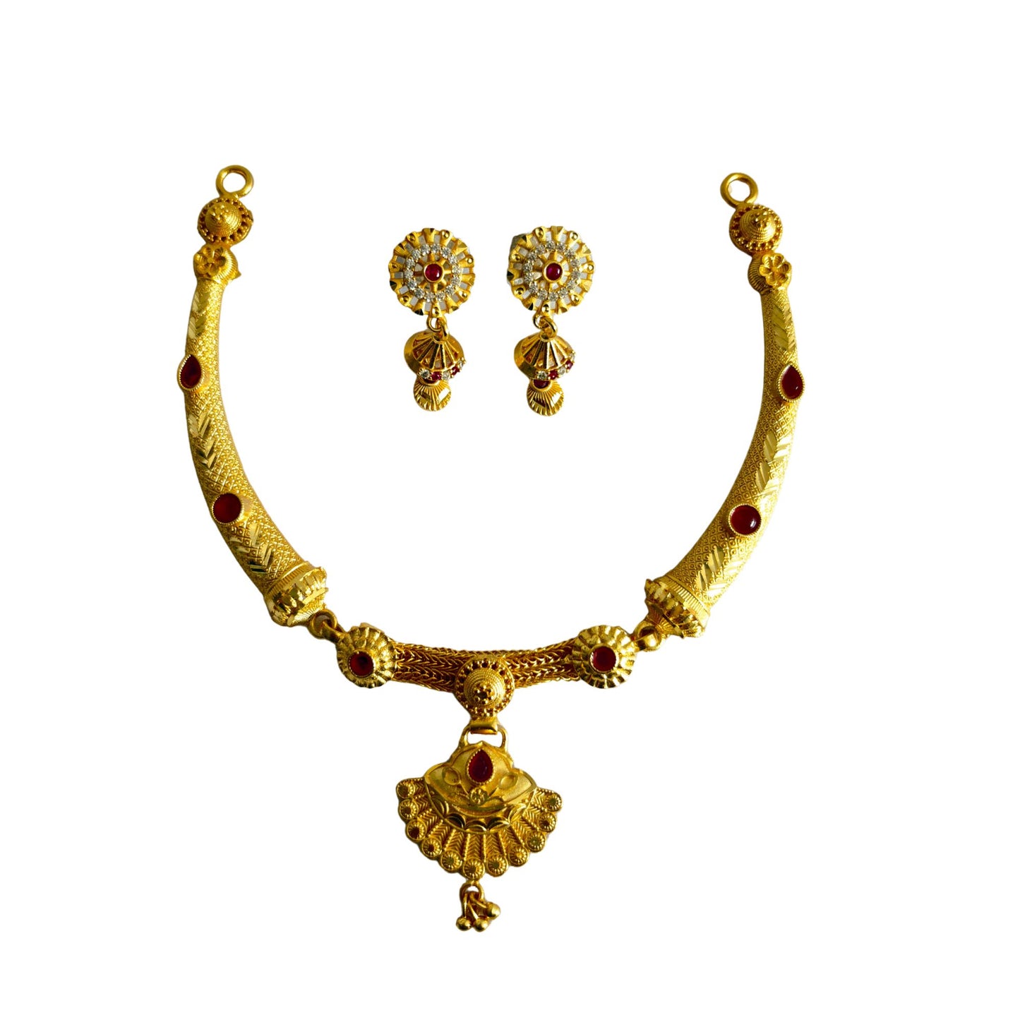 Astha Gold Plated Necklace