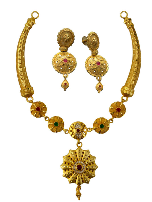 Royal Heritage Gold Plated Necklace