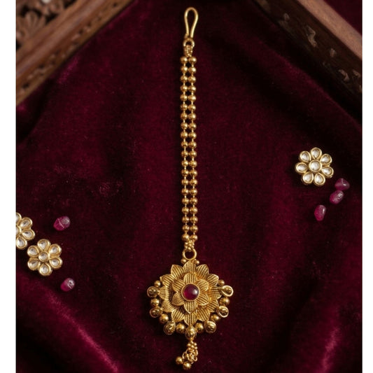 Antique Rajwadi Ghungru Tika