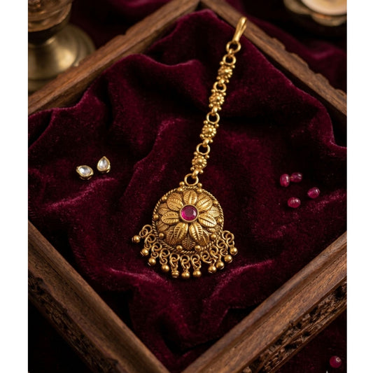 Antique Rajwadi Ghungru Tika
