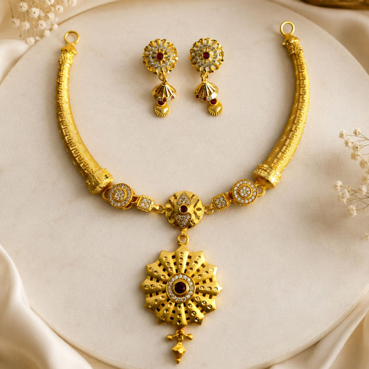 Mahi Gold Plated Necklace