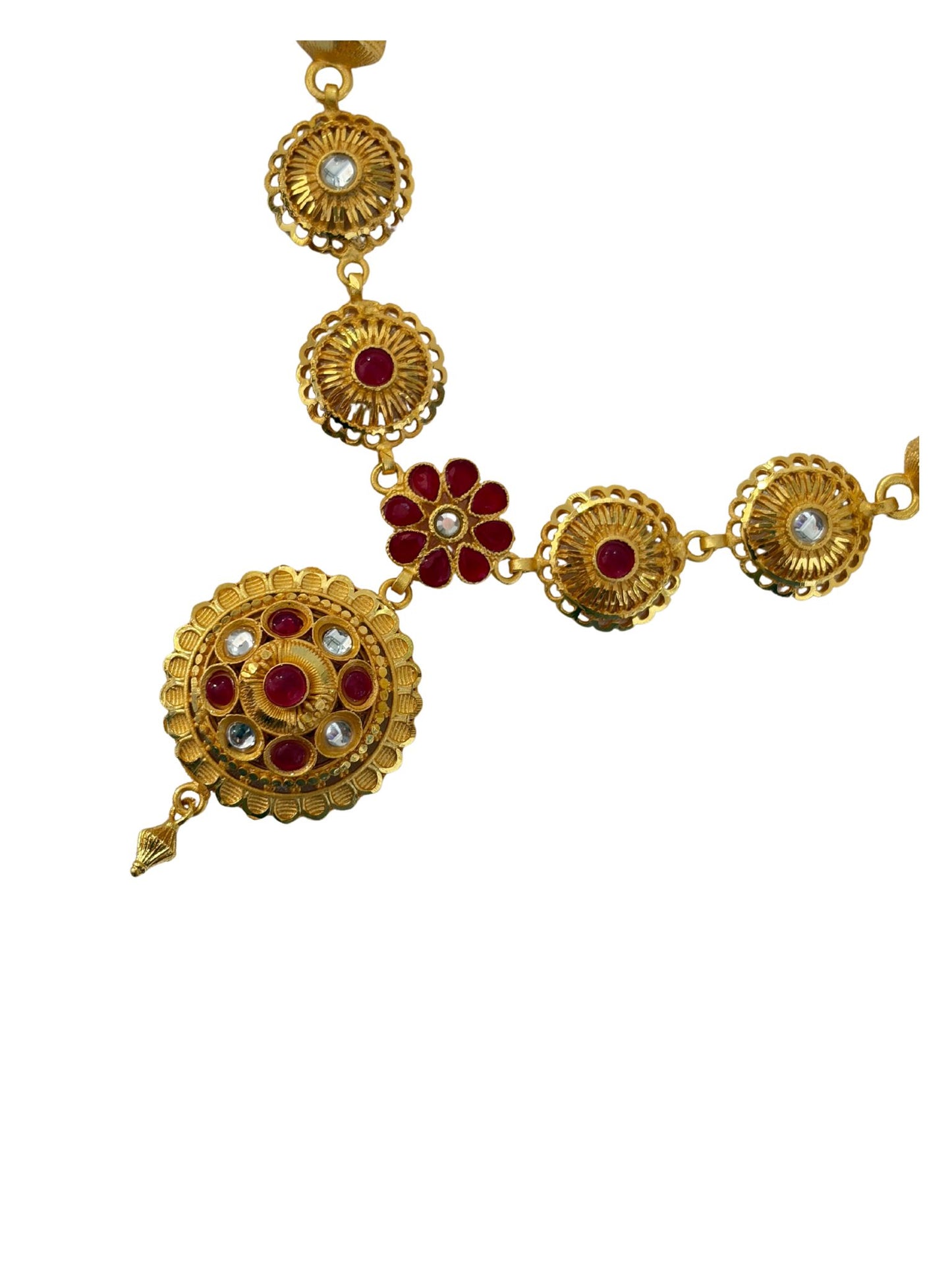 Diya Gold Plated Necklace