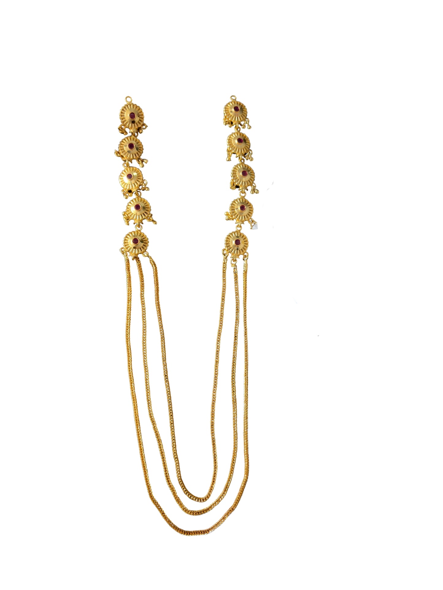 Tri-layer Gold Plated Necklace