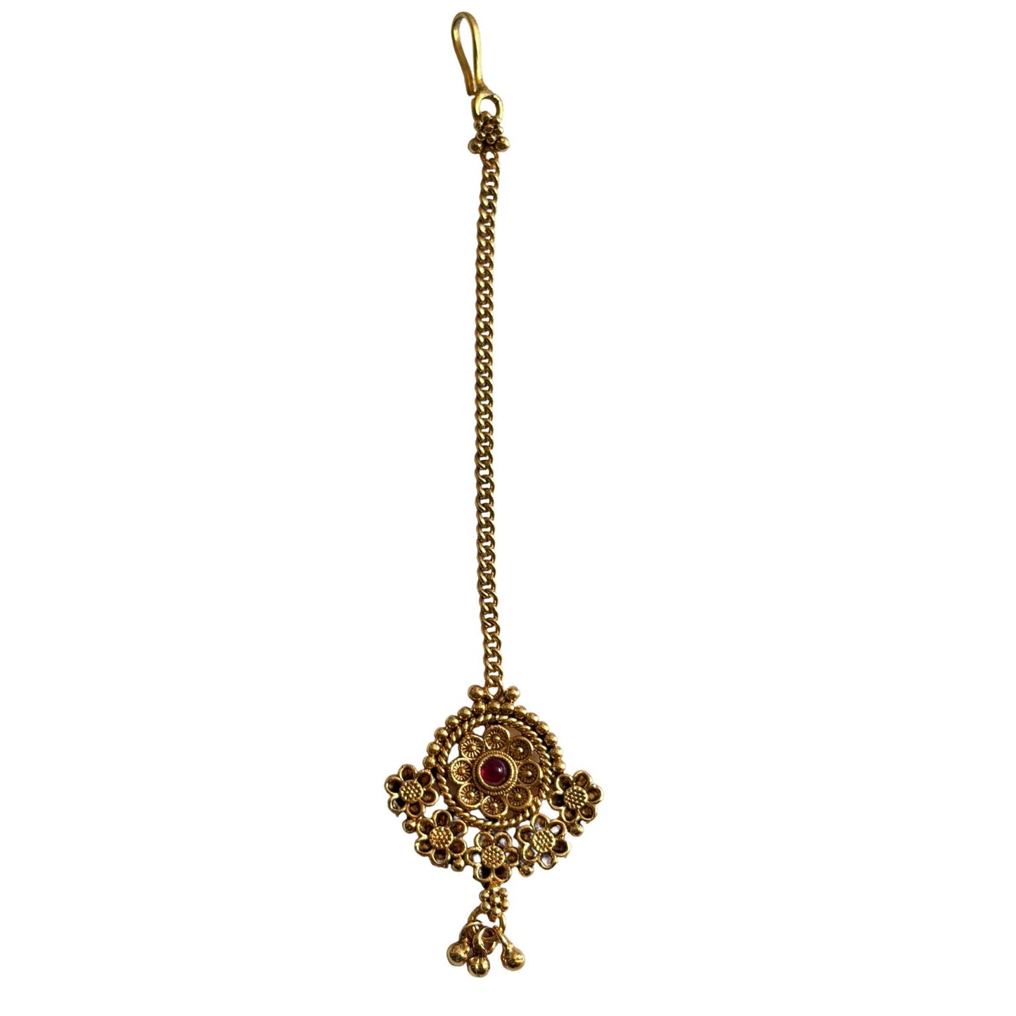 Antique Rajwadi Ghungru Tika