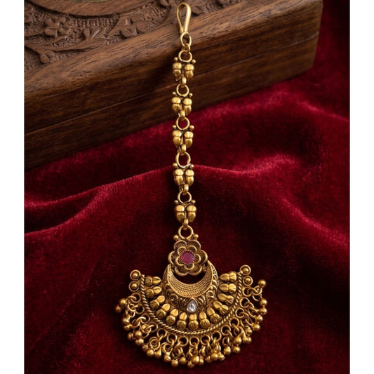 Antique Rajwadi Ghungru Tika