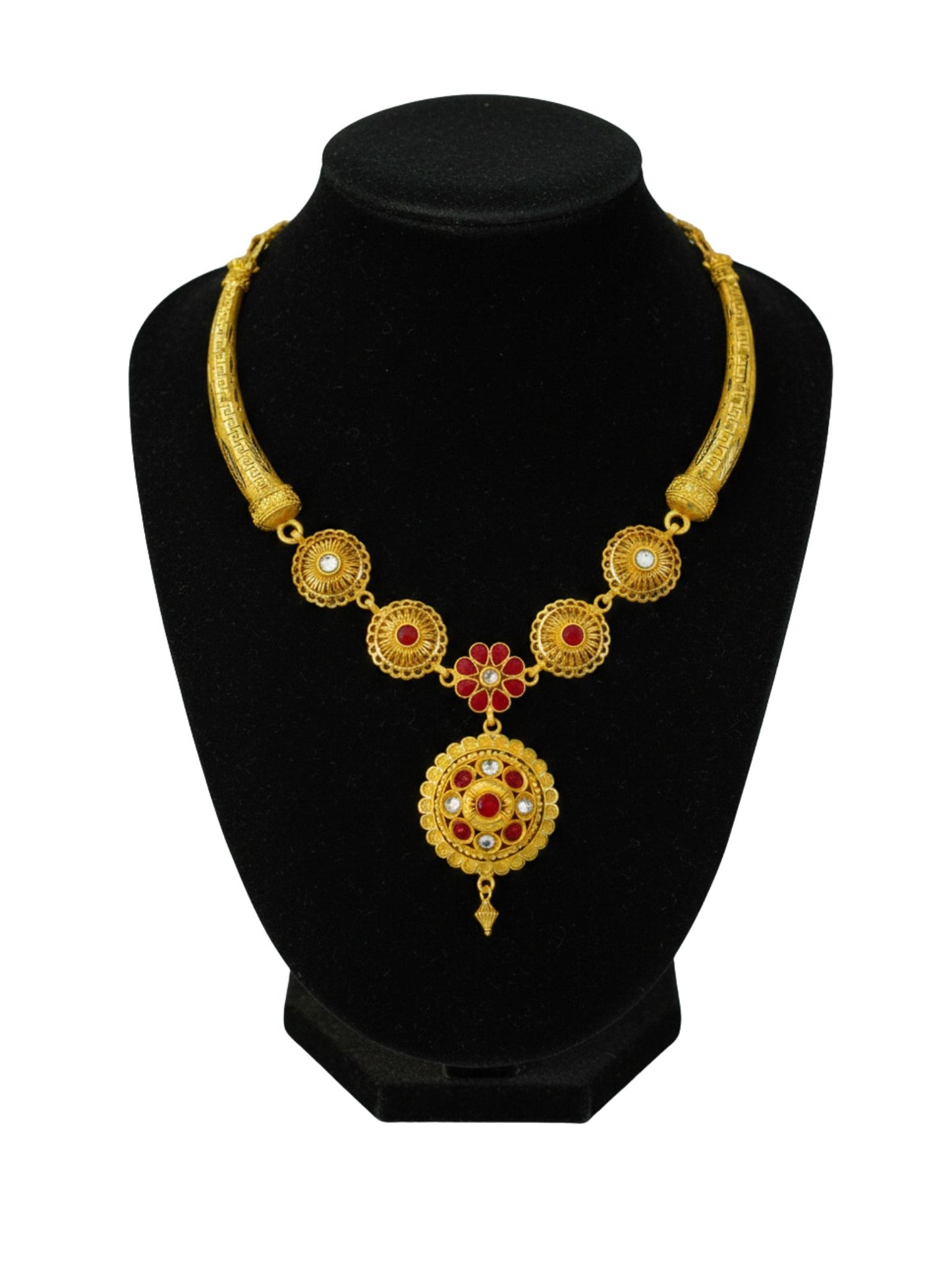 Diya Gold Plated Necklace