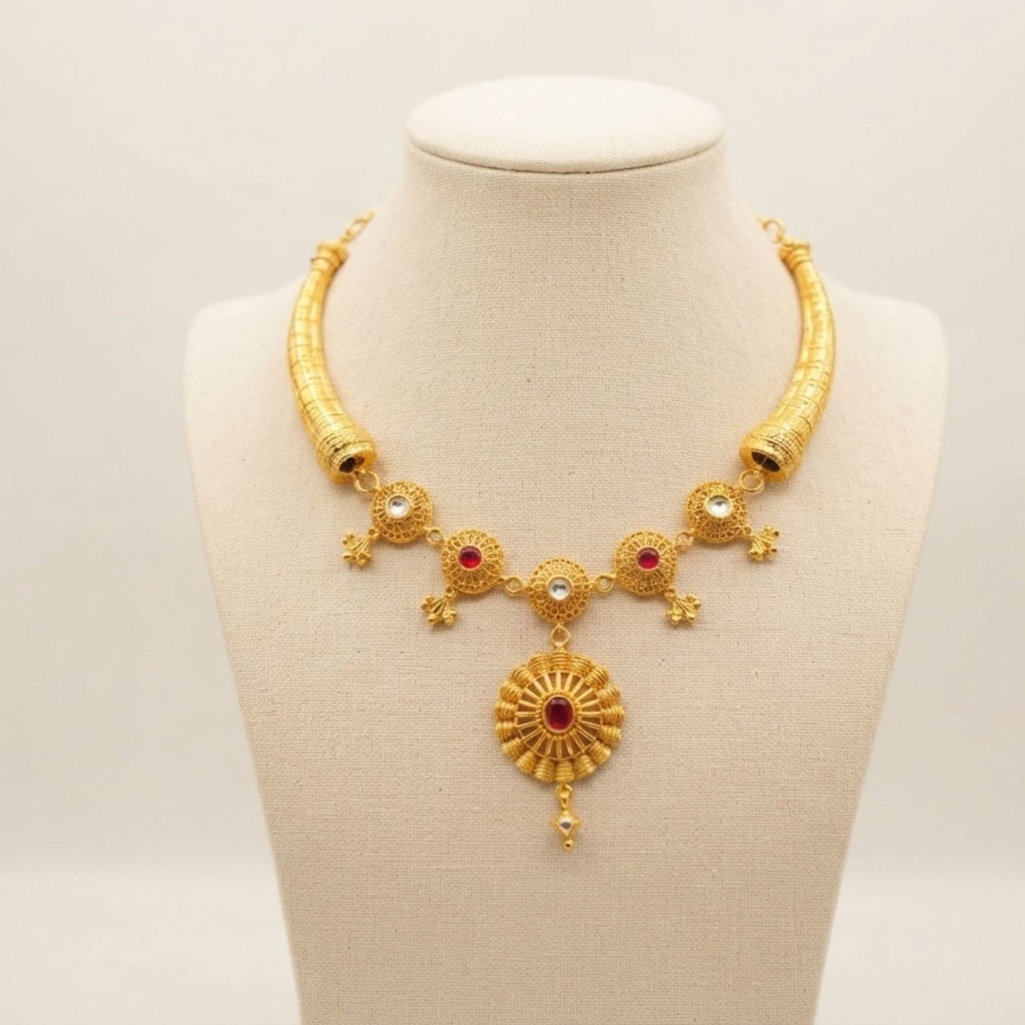 Shristi Gold Plated Necklace