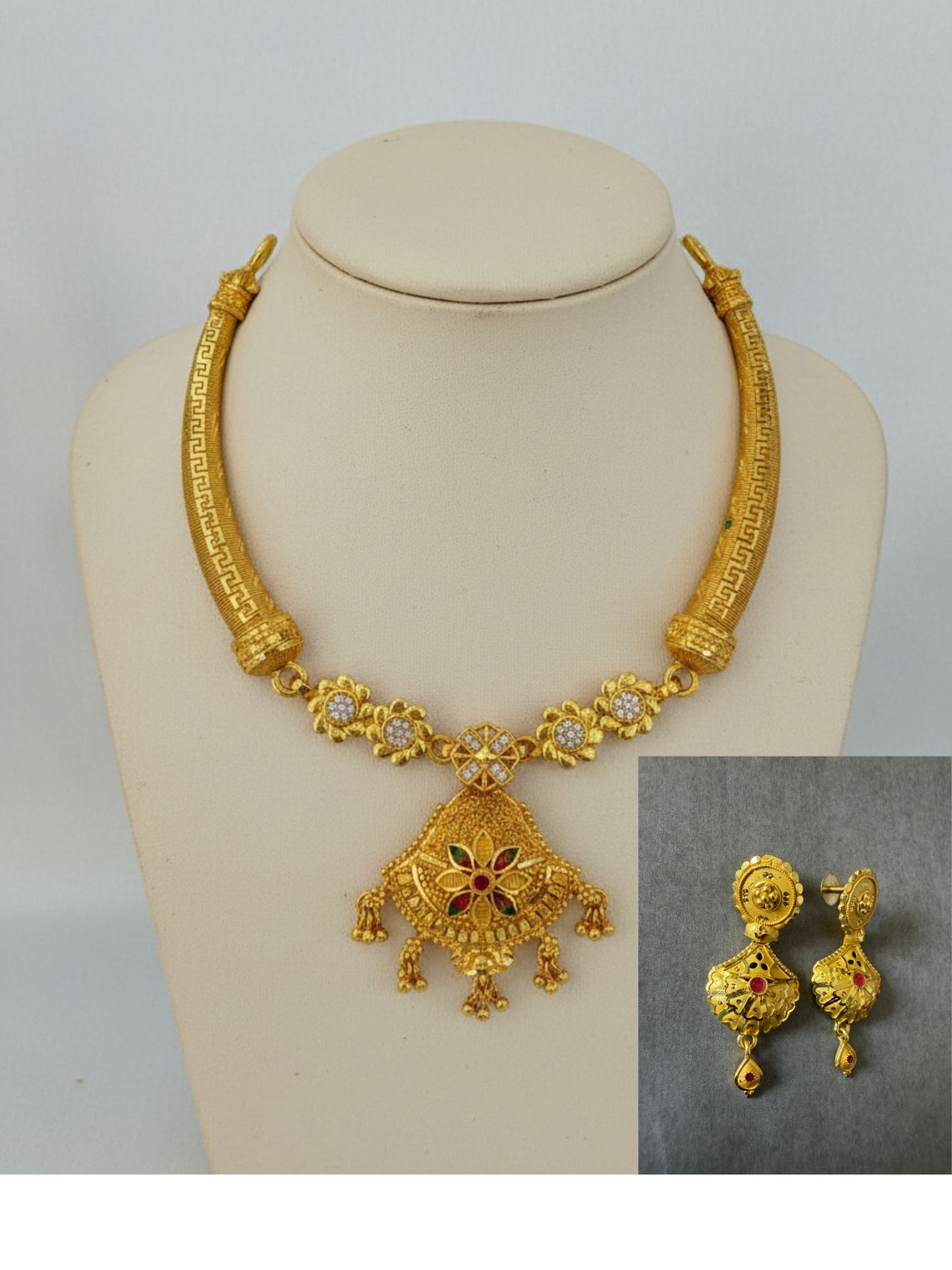 Mira Gold Plated Necklace