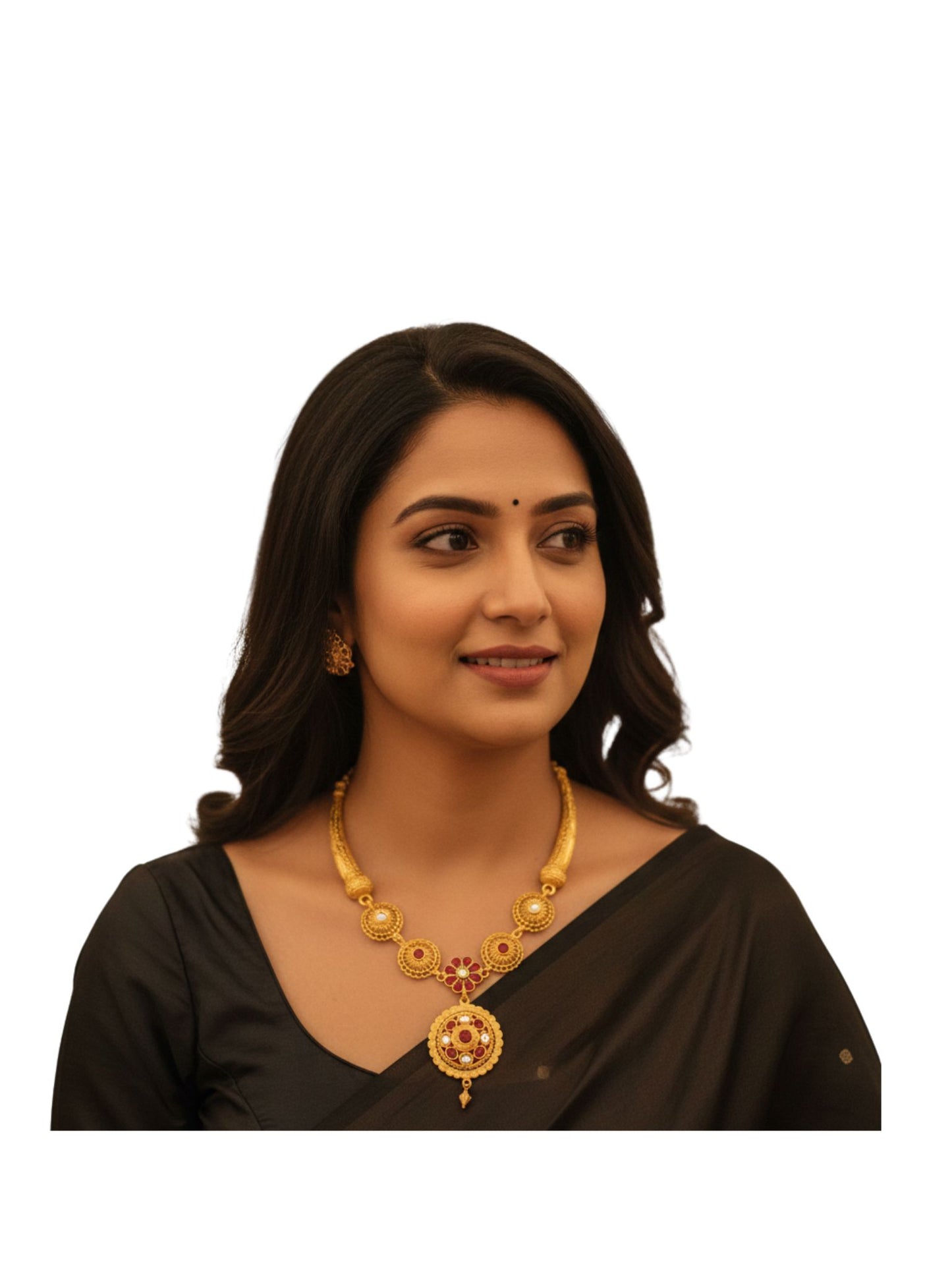 Diya Gold Plated Necklace