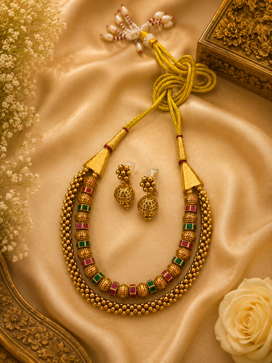 Antique Rajwada Necklace set