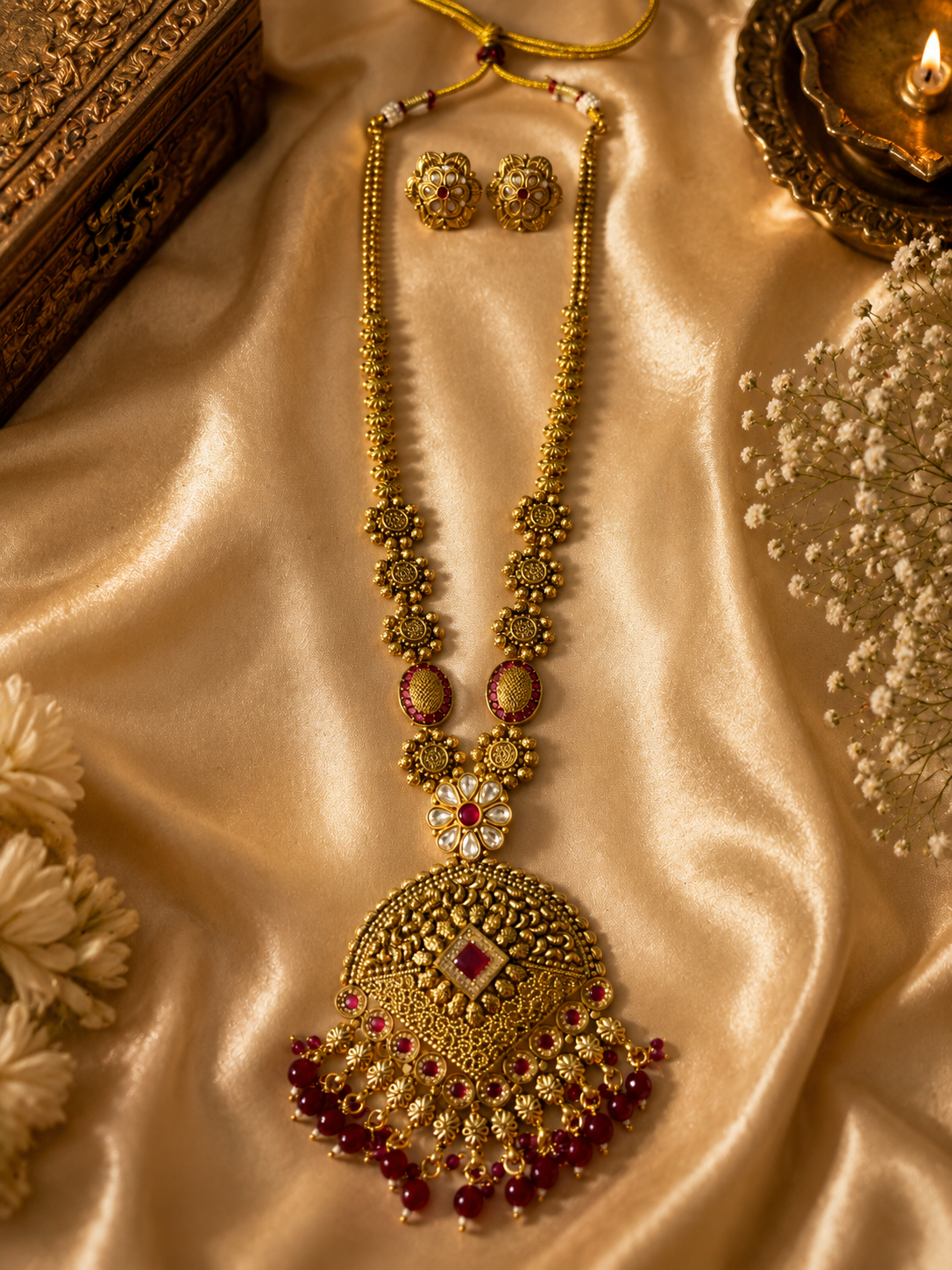 Antique Long Necklace