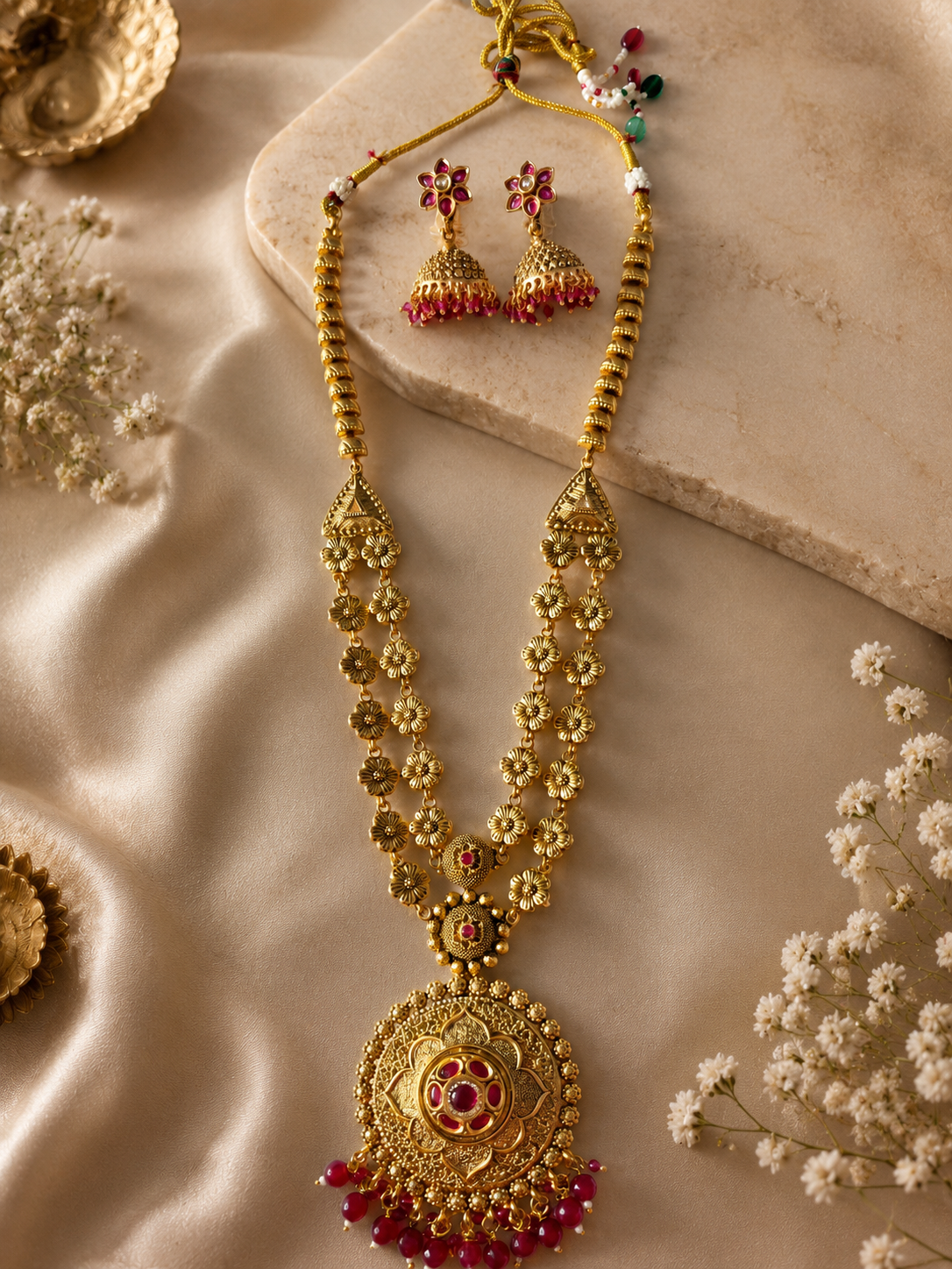 Antique Long Necklace