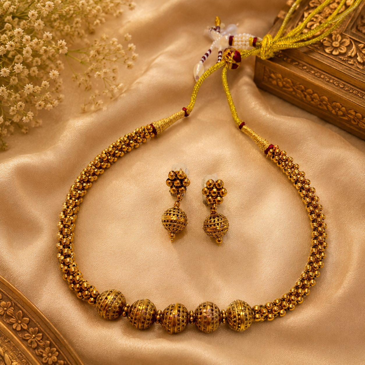 Antique Rajwada Necklace set