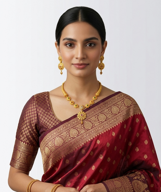Royal Heritage Gold Plated Necklace