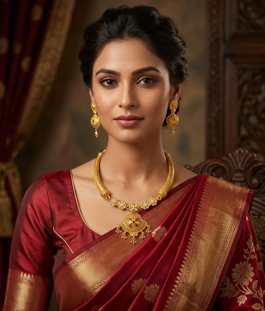 Mira Gold Plated Necklace