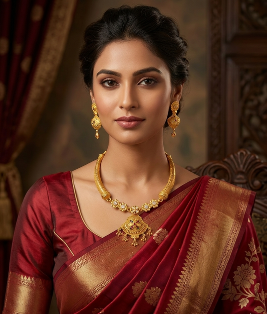 Mira Gold Plated Necklace