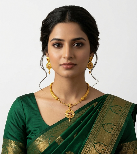 Mahi Gold Plated Necklace