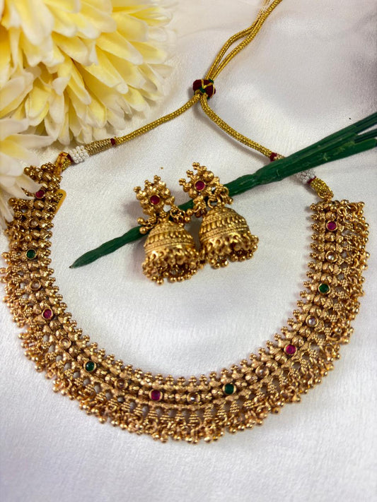 Navrang Gold Necklace
