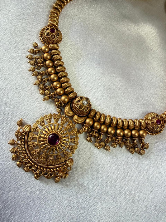Padma Medallion Necklace
